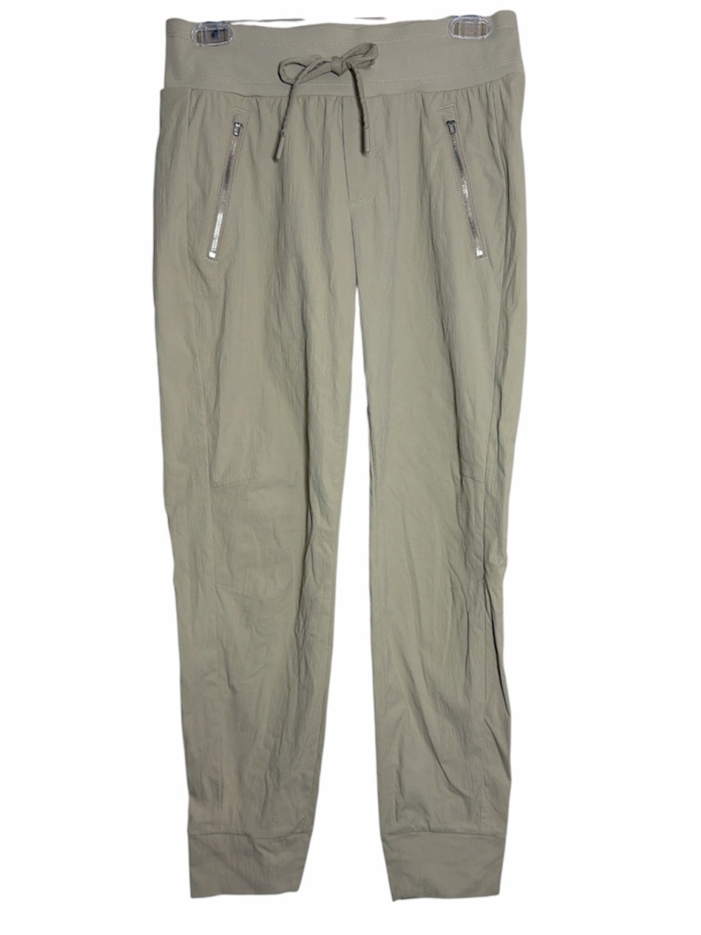 Athleta Trekkie North Joggers Tan Khaki Nude Hiking Pants Size 2